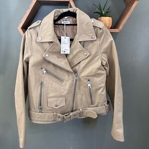 Esprit Genuine Leather Moto Jacket | NET| 599 retail